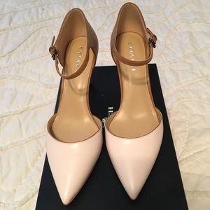 Coach Seline Two-Piece Pointy Toe Pumps